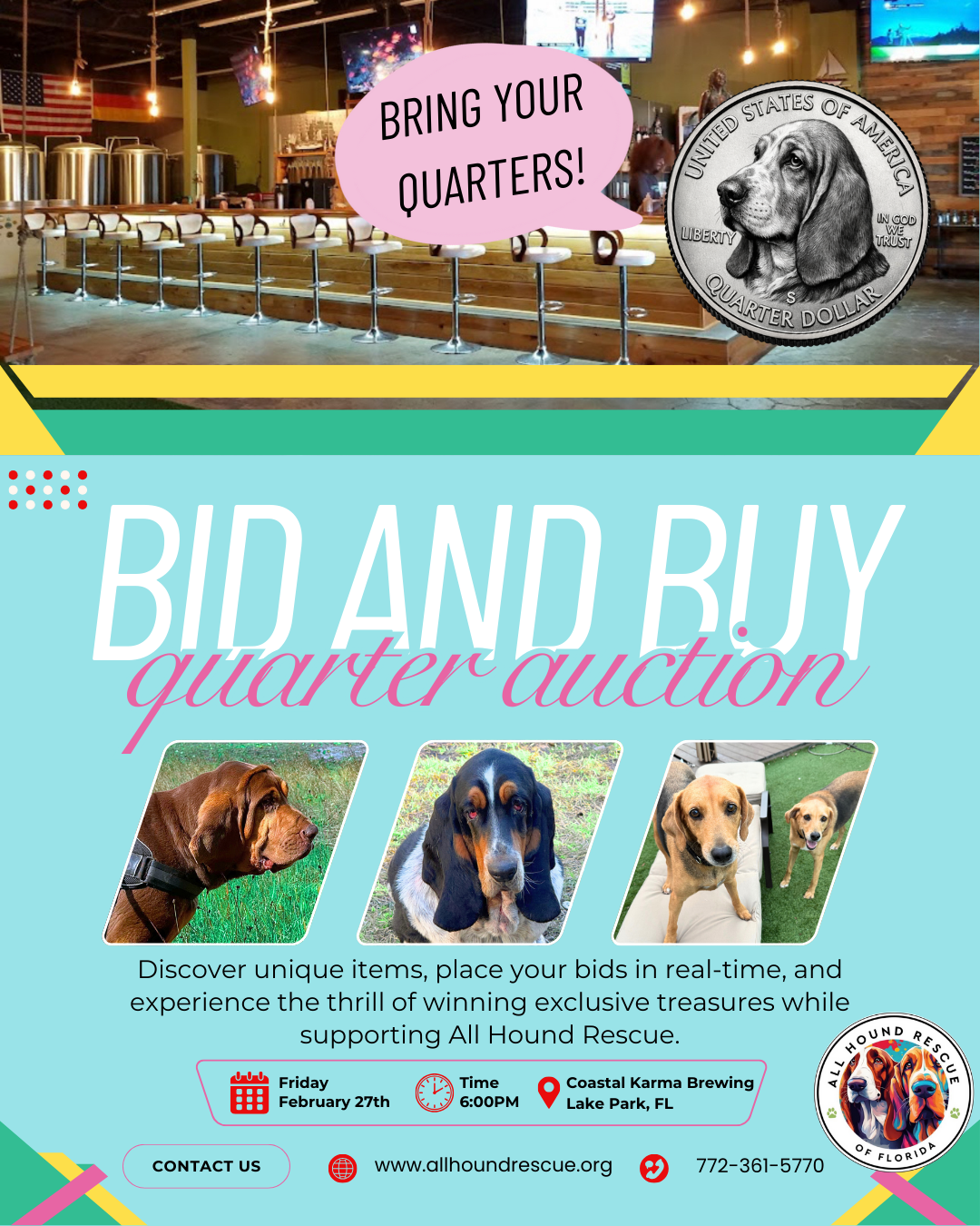 Paint for the Hounds Fundraiser